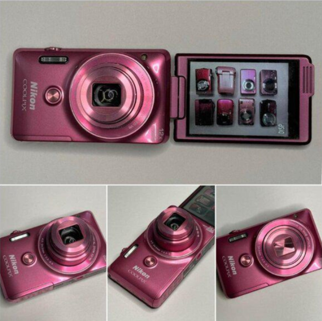 Pre-Owend Nikon coolpix s6900 Digital Camera Bundle RARE