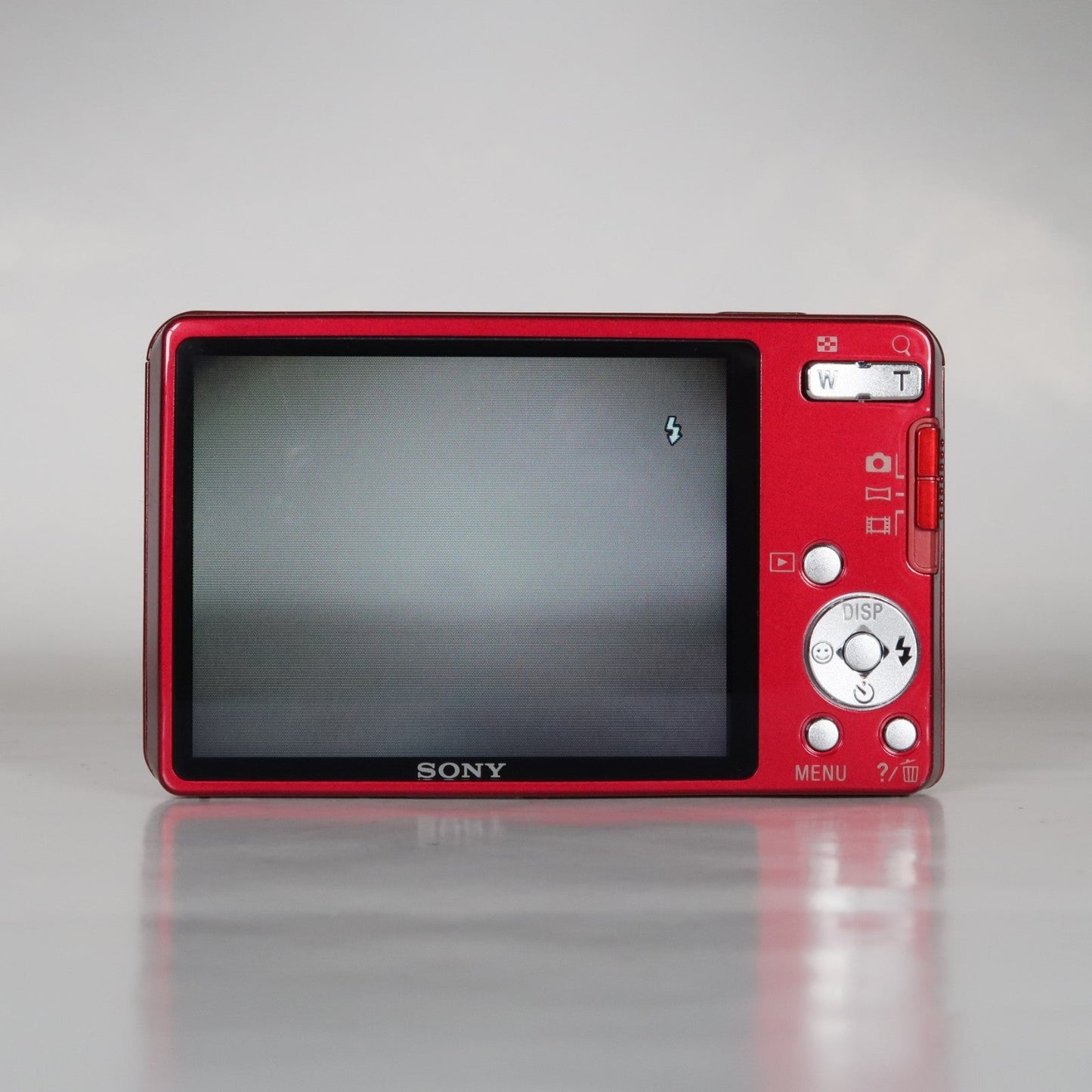 Pre-owned Sony Cybershot DSC-W560 14.1MP Digital Camera Red, Case – Excellent