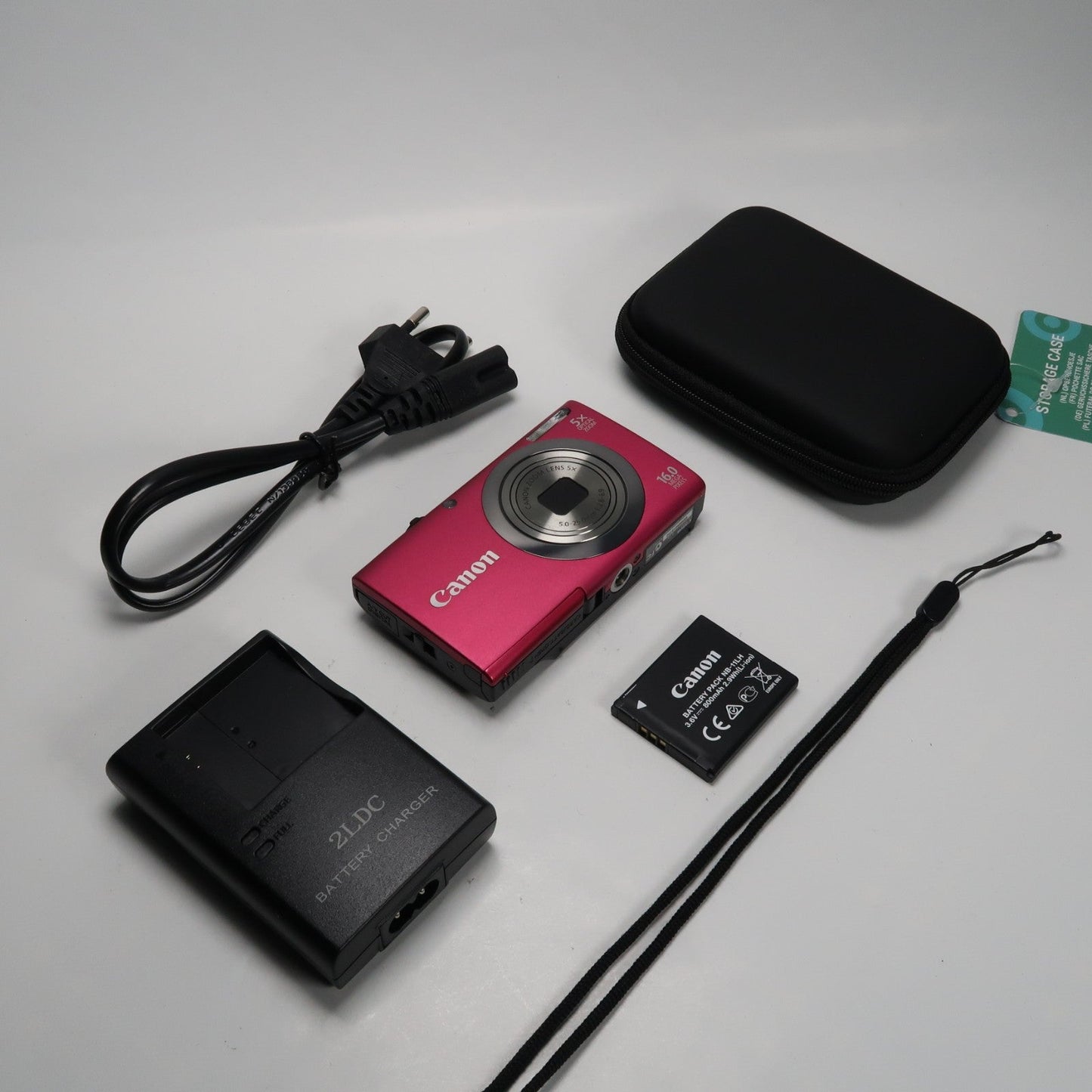 Pre-owned Canon Powershot Digital Cameras A2550 HD 16.0MP + Canon Powershot A3200 Bundle