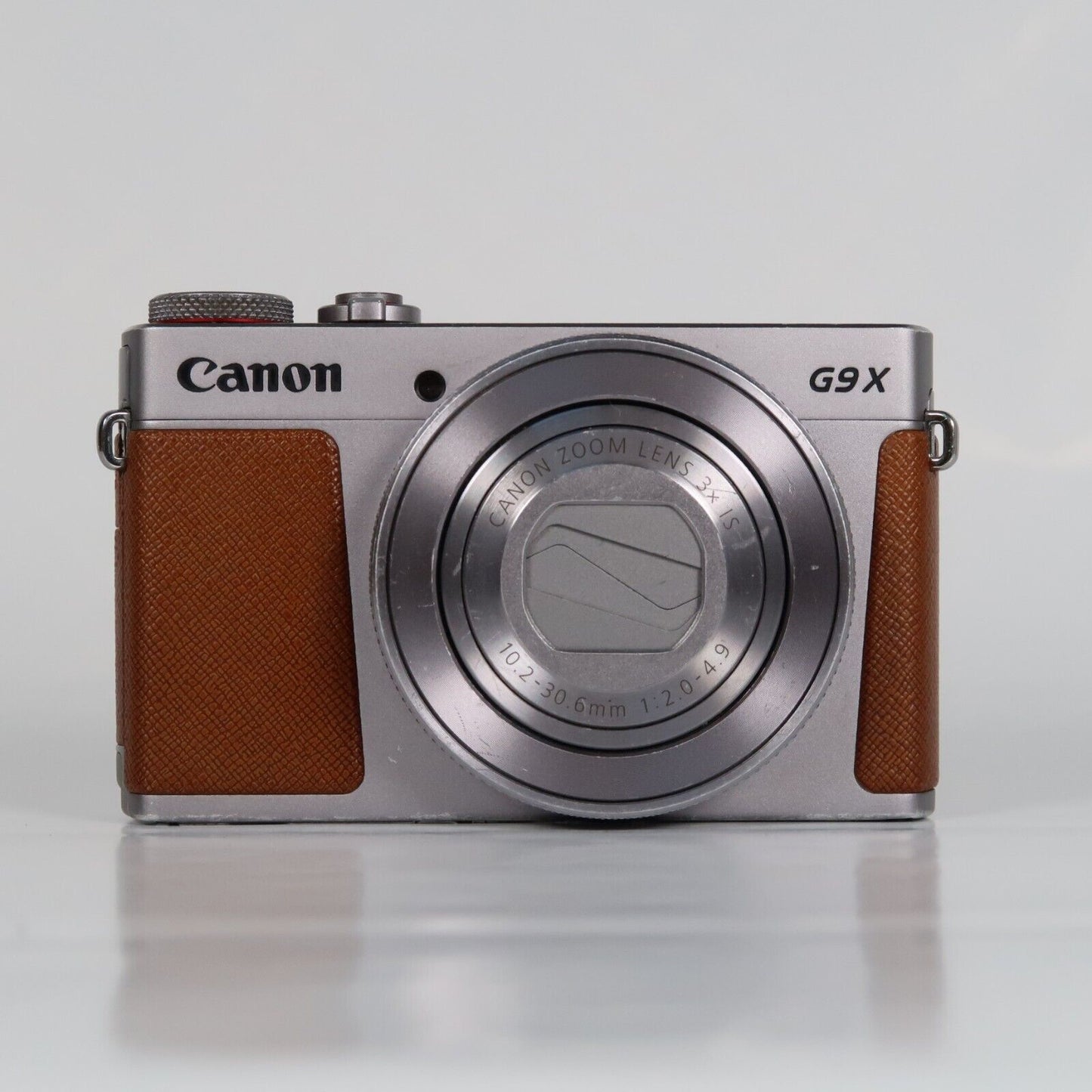 Pre-owned Canon PowerShot G9X Mark II 20.1MP Digital Camera Silver + SD Card 16GB