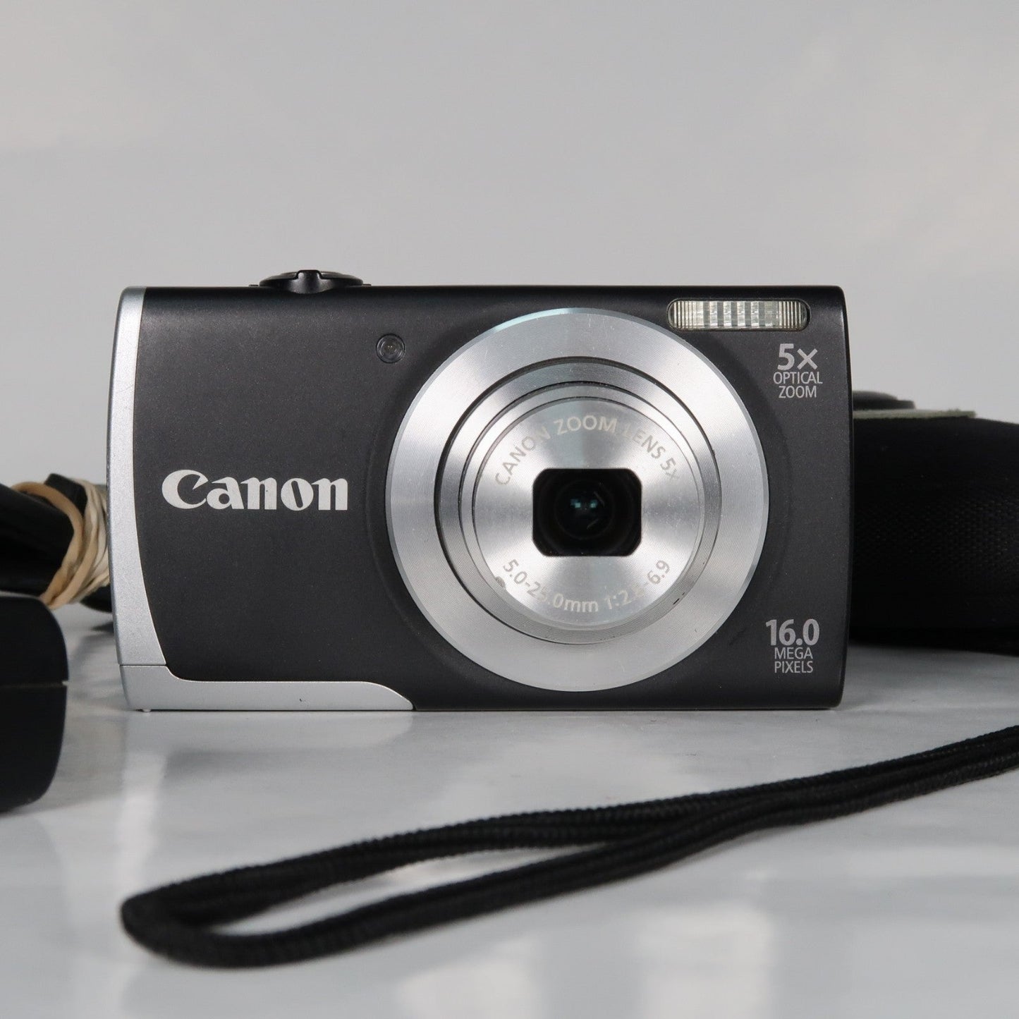 Pre-owned Canon Powershot Digital Cameras A2550 HD 16.0MP + Canon Powershot A3200 Bundle