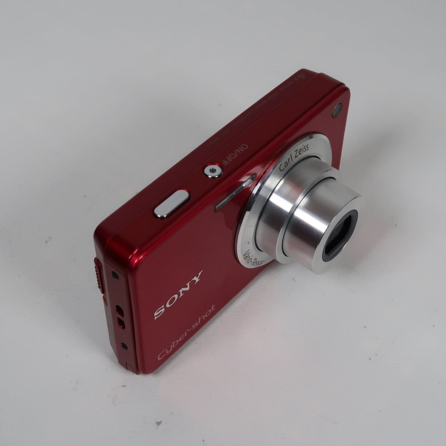 Pre-owned Sony Cybershot DSC-W560 14.1MP Digital Camera Red, Case – Excellent