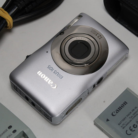 Pre-owned Canon IXUS 105 / SD1300 IS + Nikon Coolpix S3600 + Canon IXUS 115 + Canon IXY 110F – Camera Bundle