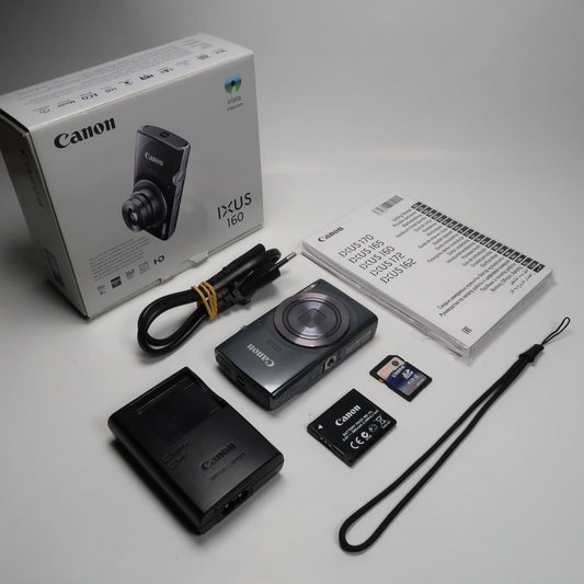 Pre-owned Sony Cyber-shot DSC-W800 20.1MP + Canon IXUS 160 Silver Digital Cameras Bundle