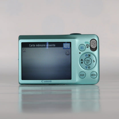 Pre-owned Canon IXUS 105 / PowerShot Digital ELPH SD1300 IS 12.1MP – Blue