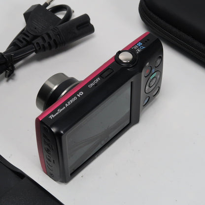 Pre-owned Canon Powershot Digital Cameras A2550 HD 16.0MP + Canon Powershot A3200  Bundle